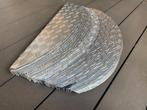 Trapmat traanplaat aluminium - 28 stuks, Huis en Inrichting, Ophalen, Gebruikt, Overige kleuren, Aluminium traanplaat