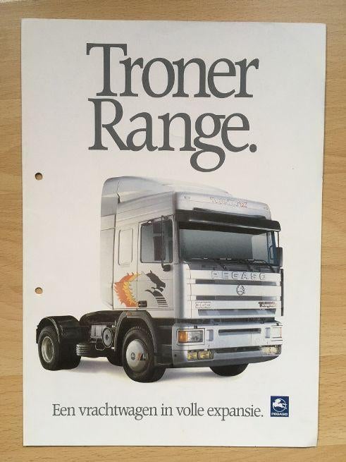 folder Pegaso, Ophalen of Verzenden, Zo goed als nieuw, Overige merken