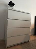 IKEA Malm ladekast WIT, Huis en Inrichting, Kasten | Ladekasten, Ophalen, Overige materialen, Gebruikt, 100 tot 150 cm