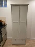 Witte kast – Leen Bakker “Vera” – met 2 deuren en lade, Huis en Inrichting, Kasten | Kledingkasten, Ophalen, Gebruikt, 200 cm of meer