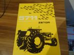 Zetor 5711 folder, Verzenden, Nieuw, Folder