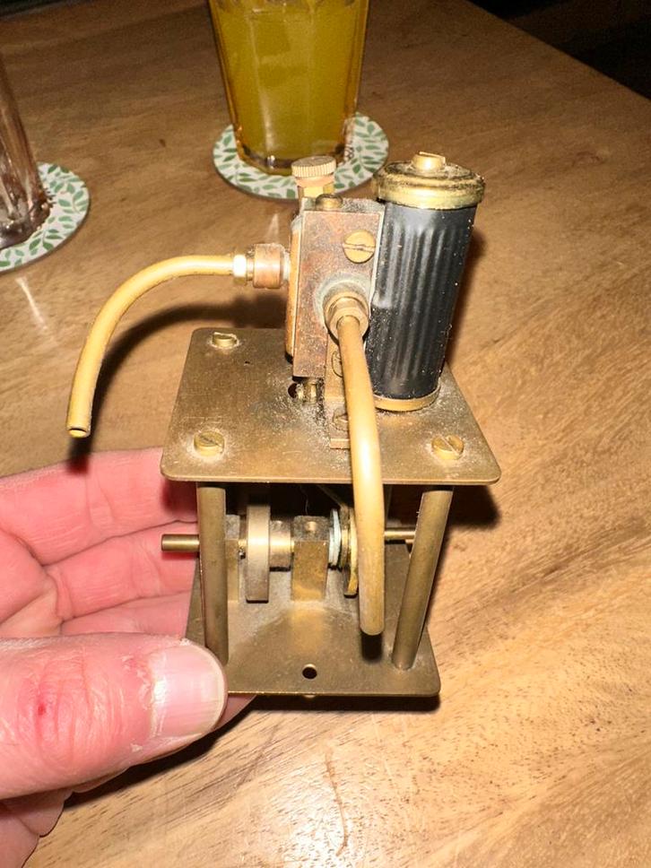 model-stoommachine (stoommotor) voor modelbouw., Hobby en Vrije tijd, Modelbouw | Overige, Zo goed als nieuw, Groter dan 1:32