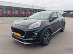FORD PUMA 1.0 ECOBOOST HYBRID 125pk 5D BJ2020 AIRCO NAVI NAP, Auto's, Voorwielaandrijving, 65 €/maand, Puma, Zwart
