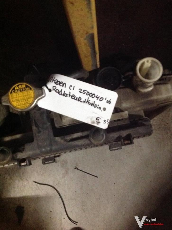 Citroen C1 2006 Wagennr 2500040   Radiateur met koelvin, Auto-onderdelen, Motor en Toebehoren, Gebruikt, Ophalen of Verzenden