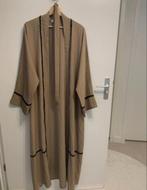 Bruine Manzaram Abaya/Kimono met Lint, Bruin, Zo goed als nieuw, Onder de knie, Ophalen