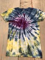 TIE DYE shirt S  HIPPIE Festival. handgeverfd Hippiefeest, Nieuw, Maat 46 (S) of kleiner, Blauw, TIE DYE