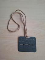 Nederlands naamplaatje 1940, Verzamelen, Militaria | Tweede Wereldoorlog, Ophalen of Verzenden, Nederland