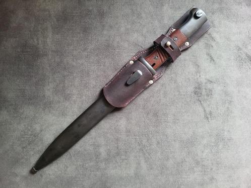 Repro cavalerie frog voor Duitse K98 bajonet, Verzamelen, Militaria | Tweede Wereldoorlog, Landmacht, Mes of Dolk, Duitsland, Ophalen of Verzenden