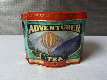 adventurer tea blik 1943 beschikbaar voor biedingen