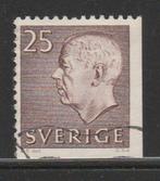 Zweden 1951 - Koning Gustav VI Adolf, Postzegels en Munten, Postzegels | Europa | Scandinavië, Zweden, Ophalen, Gestempeld