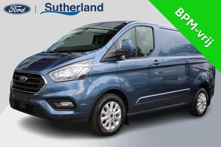Ford Transit Custom 300 2.0 TDCI L1H1 Limited | Automaat | N, Auto's, Bestelauto's, Te koop, ABS, Achteruitrijcamera, Adaptive Cruise Control