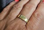 Vintage gouden zegelring met diamant. 2025/344., 20 of groter, ., Ophalen of Verzenden, Zo goed als nieuw