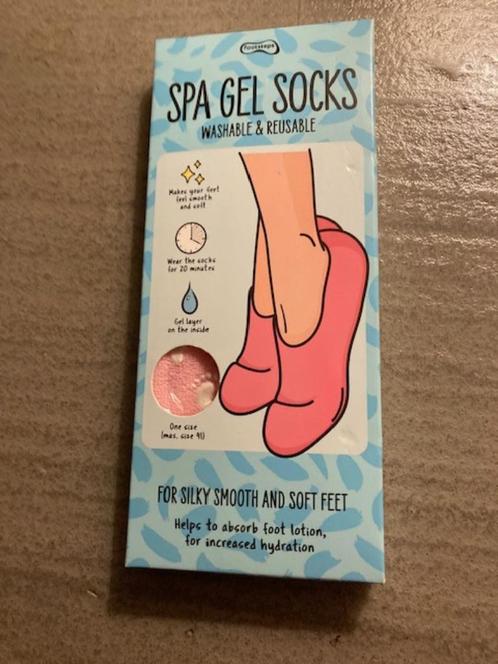 Spa gel sokken NIEUW in verpakking One Size, Sieraden, Tassen en Uiterlijk, Uiterlijk | Lichaamsverzorging, Nieuw, Overige typen