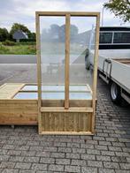 Glaswand 97 cm breed en 2 m hoog, Ophalen, Nieuw, 150 tot 200 cm, Hout
