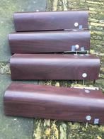 Auping Auronde mahonie kleur senior bedpoten, Gebruikt, Bruin, Tweepersoons, Ophalen of Verzenden