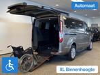 Ford Tourneo Custom L1H1 Rolstoelbus Automaat XXL 148cm, Automaat, Stof, 4 stoelen, Bedrijf
