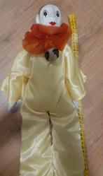 Retro pierrot geel met koperkleur goud, Ophalen of Verzenden, Gebruikt, Pop