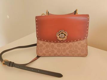 Coach Parker Top Handle Tas – Canvas & Leer beschikbaar voor biedingen
