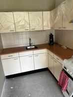 hoekkeuken, Huis en Inrichting, Keuken | Complete keukens, Ophalen, Gebruikt, Hoekkeuken, Hout