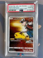 Pokemon Red’s Pikachu – Japanse promo – PSA 10, Ophalen, Zo goed als nieuw