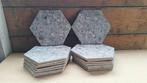 16 mooie hexagon tegels - GRATIS, Doe-het-zelf en Verbouw, Tegels, Ophalen, Keramiek, Nieuw, 20 tot 40 cm
