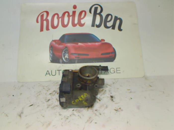 Gasklephuis van een Opel Corsa, Gebruikt, -, -, Opel