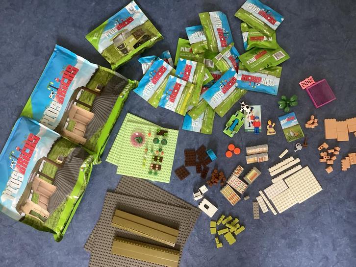 BRICKS bouwplaten en bouwstenen en nieuwe zakjes, Kinderen en Baby's, Speelgoed | Bouwstenen, Nieuw, Overige merken, Ophalen of Verzenden