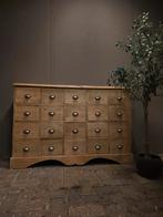 Grenen ladekast apothekerskast bezorgen mogelijk, 5 laden of meer, Zo goed als nieuw, Minder dan 100 cm, 25 tot 50 cm