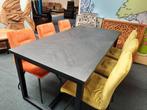Nu super aanbieding mango visgraat tafels zwart op voorraad, Ophalen, Nieuw