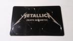 Metallica death gitaarplectrums picks muziek kaart plectrum, Ophalen of Verzenden, Zo goed als nieuw, Foto of Kaart
