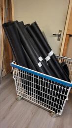 Rollen zwart Pvc mesh doek, Ophalen, Nieuw, Kunststof