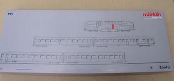 Marklin 26610 Henschel Wegmann treinset - nieuwstaat beschikbaar voor biedingen