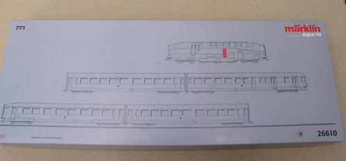 Marklin 26610 Henschel Wegmann treinset - nieuwstaat, Hobby en Vrije tijd, Modeltreinen | H0, Zo goed als nieuw, Treinset, Wisselstroom