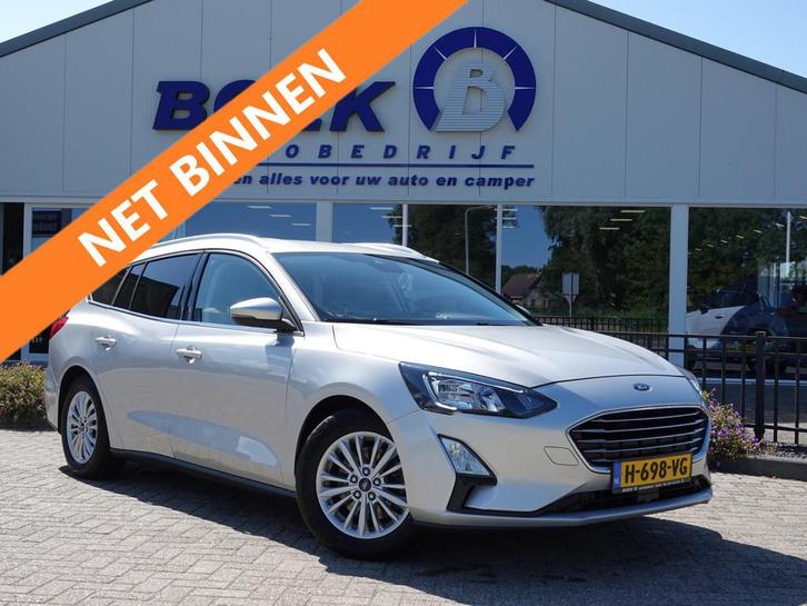 Ford FOCUS Wagon 1.0 EcoBoost 125PK Titanium AUTOM. | TREKH., Auto's, Ford, Bedrijf, Te koop, Focus, ABS, Airbags, Airconditioning