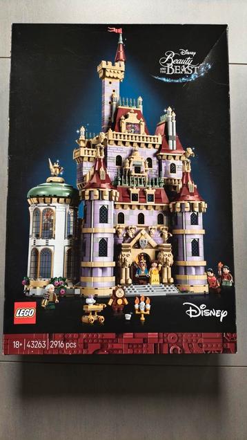 Enkel de verpakking - Lego 43263 Beauty and the Beast  beschikbaar voor biedingen