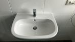 Wastafel Duravit met wastafelmengkraan van Hans Grohe, Huis en Inrichting, Badkamer | Badkamermeubels, Gebruikt, Minder dan 100 cm