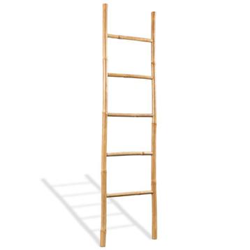 Handdoekladder handdoekrek ladder bamboe GRATIS BEZORGD! beschikbaar voor biedingen
