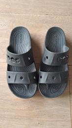 Crocs Slippers - Maat W7, Zwart, Ophalen of Verzenden, Crocs, Pantoffels of Sloffen