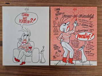 Gaan we katten  /  poeslief  van Elly Holzhaus  beschikbaar voor biedingen