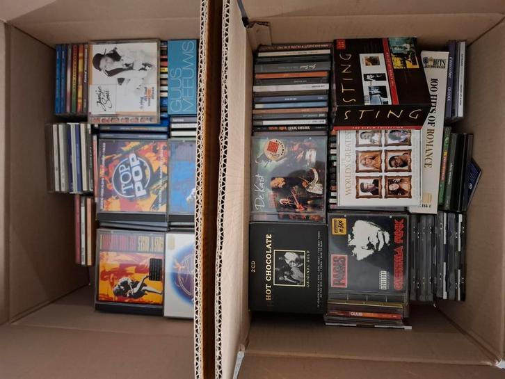 230 x muziek Cd 's- Allerlei genres -Ideaal voor Rommelmarkt, Cd's en Dvd's, Cd's | Overige Cd's, Gebruikt, Ophalen of Verzenden