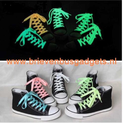 Fluorescerende schoenveters, Kinderen en Baby's, Kinderkleding | Schoenen en Sokken, Nieuw, Jongen of Meisje, Verzenden