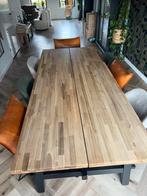 Eettafel met 7 stoelen, Huis en Inrichting, Tafels | Eettafels, Ophalen, 200 cm of meer, 50 tot 100 cm, Zo goed als nieuw
