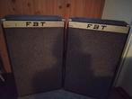 Voor museum of liefhebber 2 FBT luidsprekers jaren '70, Gebruikt, Overige typen, 60 tot 120 watt, Ophalen