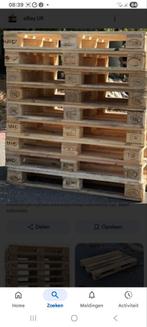 Euro pallets 12 stuks. Per stuk €9,00 alle 12 voor €90, Doe-het-zelf en Verbouw, Hout en Planken, Ophalen, Minder dan 25 mm, Zo goed als nieuw