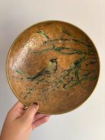 Vintage Chinese cloisonné schaal vogel, Antiek en Kunst, Verzenden, Koper