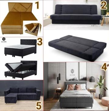 OUDE COLLECTIE! BEDDEN & BANKEN ***MEGA UITVERKOOP*** NIEUW! beschikbaar voor biedingen