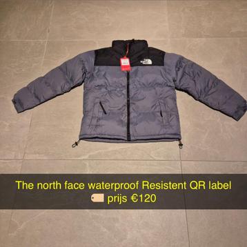 The north face puffer maat M en L / waterproof QR label beschikbaar voor biedingen