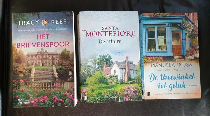 3 Prachtige Boeken Romans Tracy Rees - Santa Montefiore, Boeken, Romans, Zo goed als nieuw, Nederland, Ophalen of Verzenden
