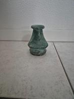 Groen (sier)vaasje, Ophalen of Verzenden, Gebruikt