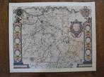reproductie wapenkaart Meierij, Brabant, Janssonius, 1644, Joannes Janssonius, Voor 1800, Ophalen of Verzenden, Nederland